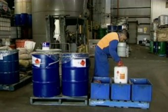 About 74 tonnes of toxic materials have been dropped at collection sites over the past three years.